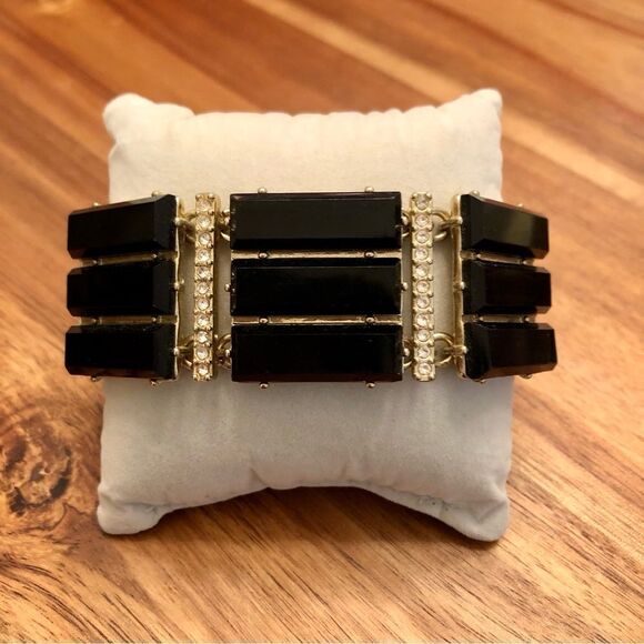 J.Crew | Art Deco Link Bracelet | 7.5” Length - Picture 1 of 3